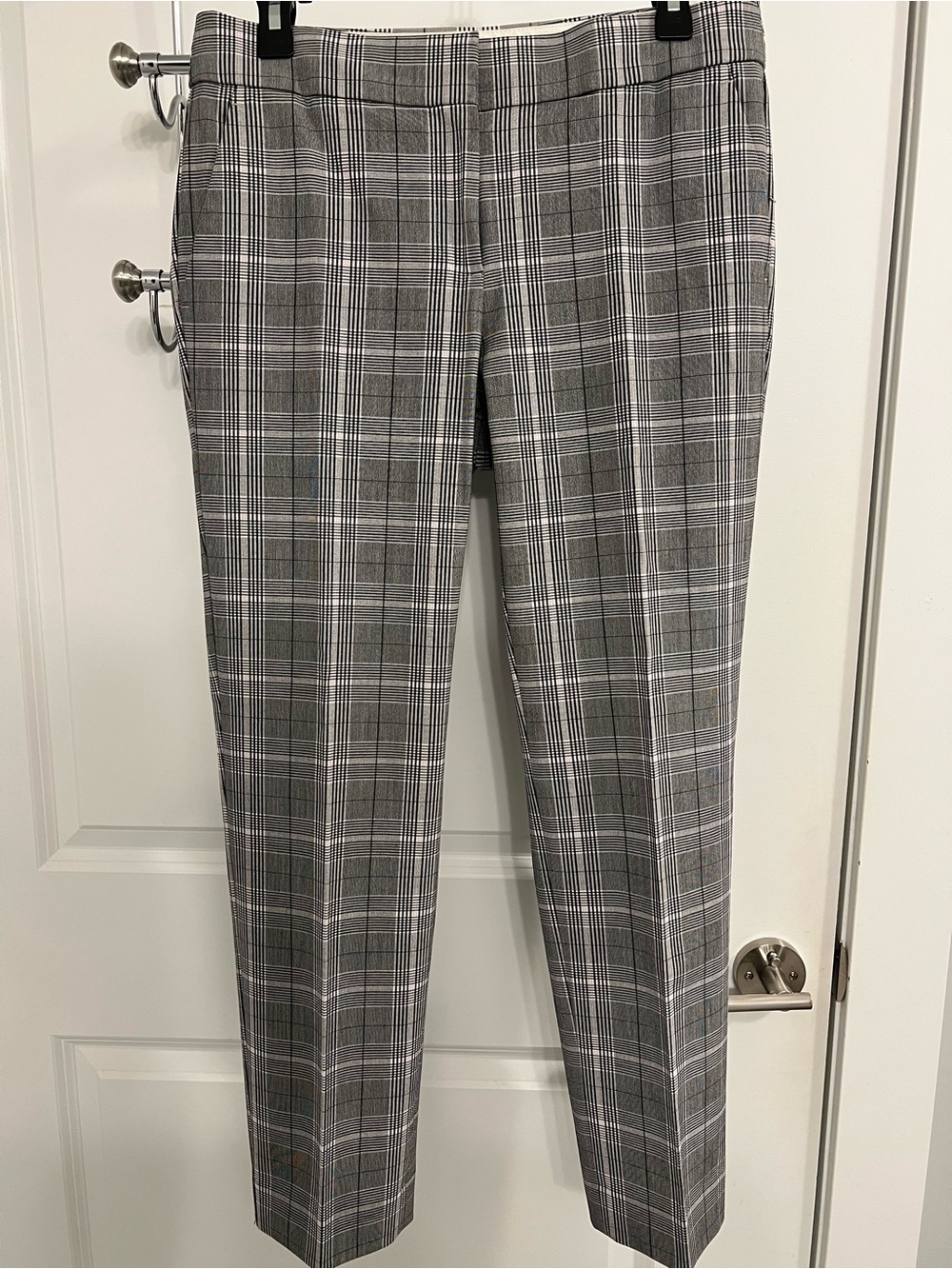 Last Chance! LOFT Marisa Gray Plaid Women’s Dress Pants